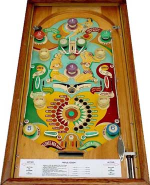 Photo of TRIPLE ACTION playfield